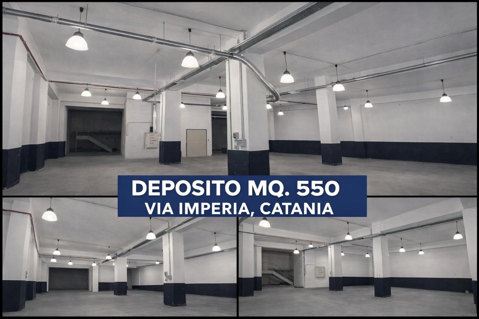 Deposito C2 mq. 550 Via Imperia, Catania 